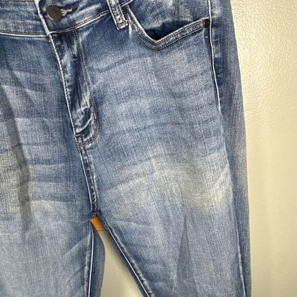 Judy Blue Jeans Womens 13/31 Blue High Rise Skinny Fit Stretch JB82190LT (31x29) - Picture 4 of 12